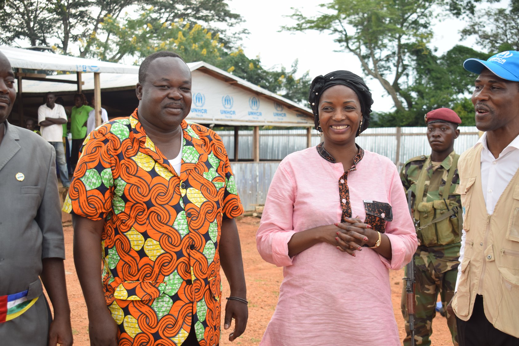 RETOUR AU BERCAIL DES RÉFUGIÉS CENTRAFRICAINS ACCUEILLIS PAR LA MINISTRE VIRGINIE BAÏKOUA