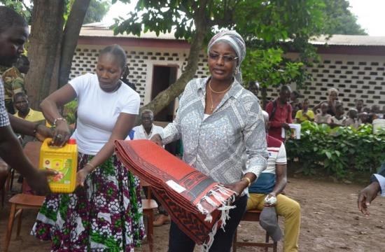 PREMIÈRE OPÉRATION D'ASSISTANCE SUR LE SITE DE MICHELINE KÉTIÉ A BIMBO I